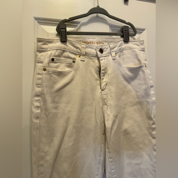 MICHAEL MICHAEL KORS Selma White Skinny Jeans Size 8 VGUC - Picture 16 of 16